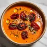Creamy Roasted Garlic Tomato Soup Recipe