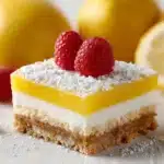 Zesty Lemon Cream Dream Bars Recipe