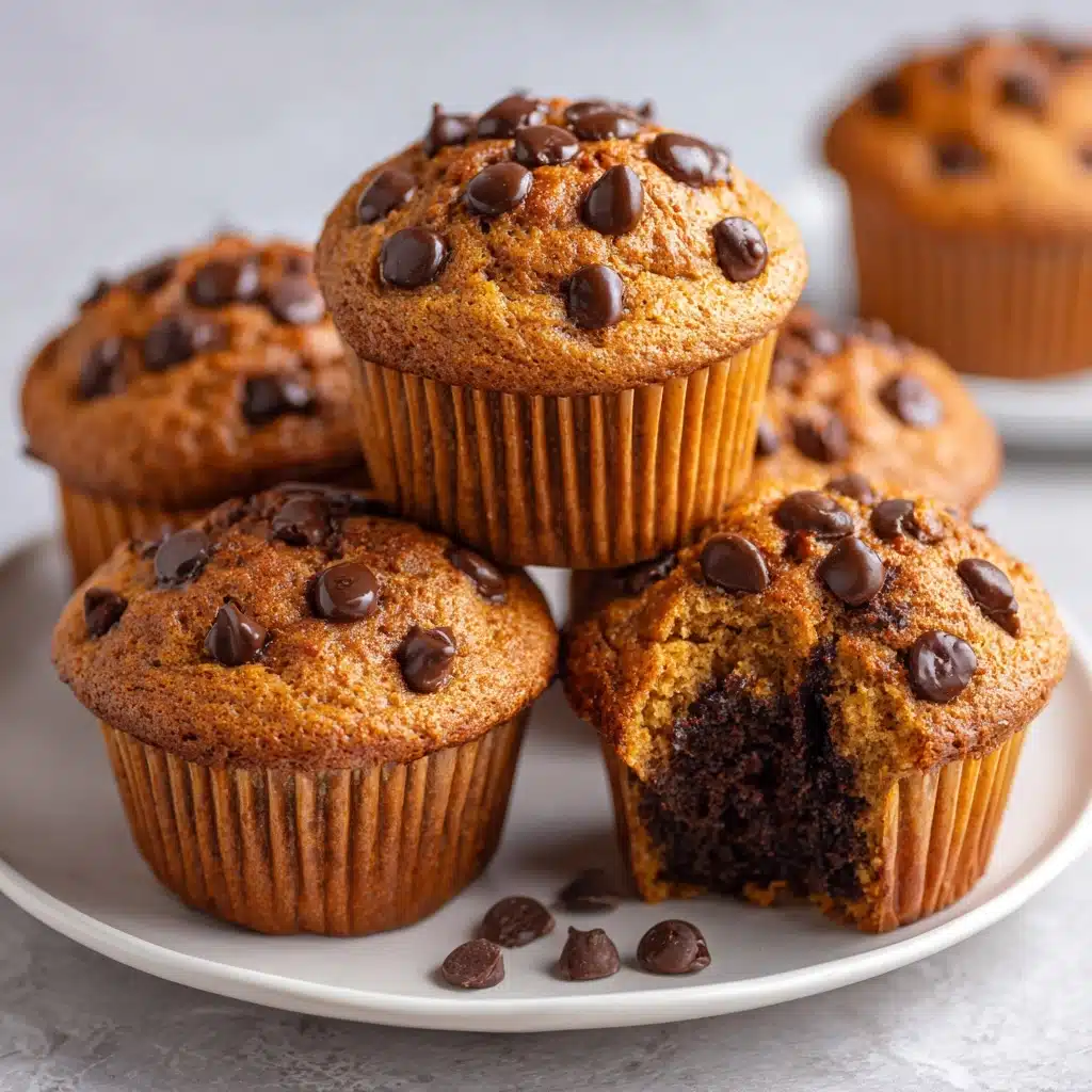 Flourless Peanut Butter Banana Muffins Recipe - Recipe Image