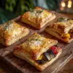 Ratatouille Hand Pies with Eggplant, Heirloom Tomato, & Cornmeal Crust Recipe