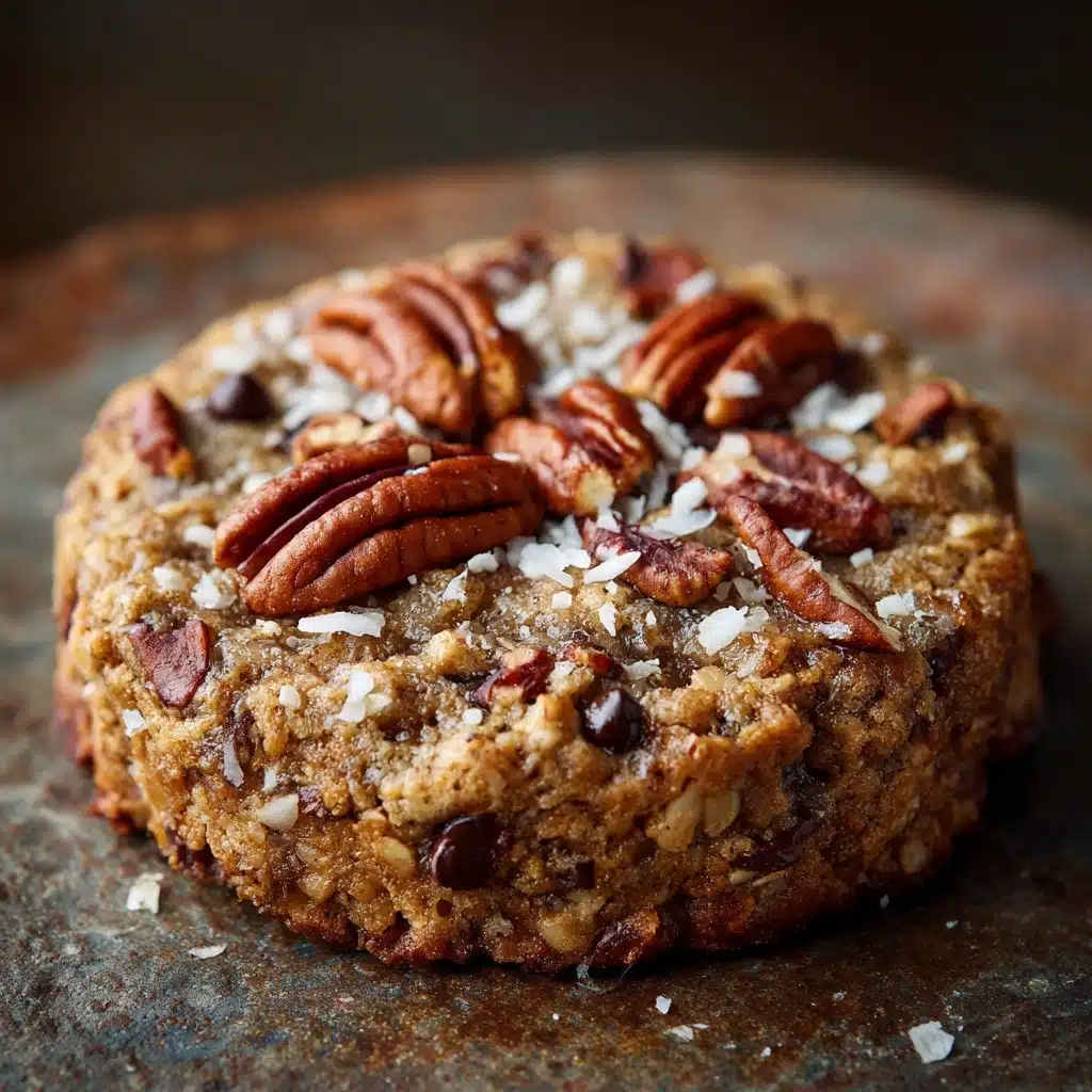 Chocolate Pecan Coconut Cookies Recipe - Recipe Image