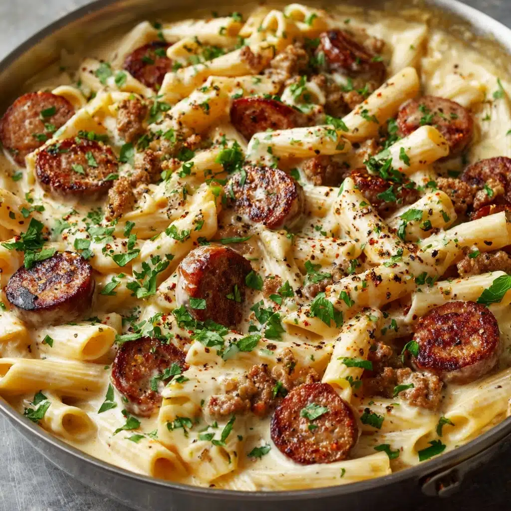 One Pot Cajun Chicken Alfredo Recipe - Recipe Image