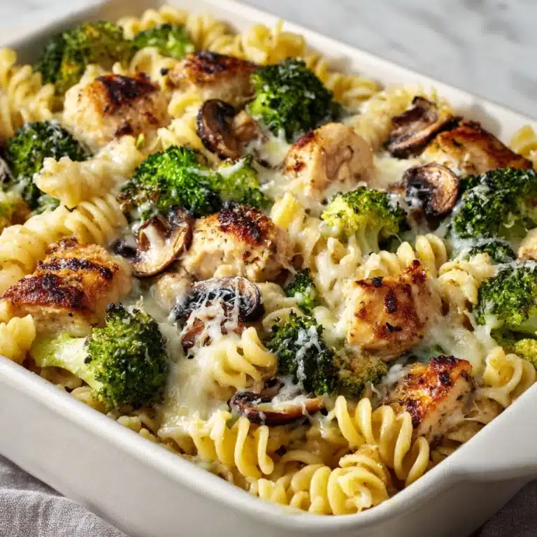 Healthier Broccoli Chicken Casserole Recipe