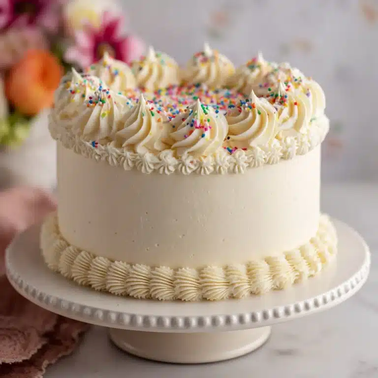 Classic White Cake Recipe