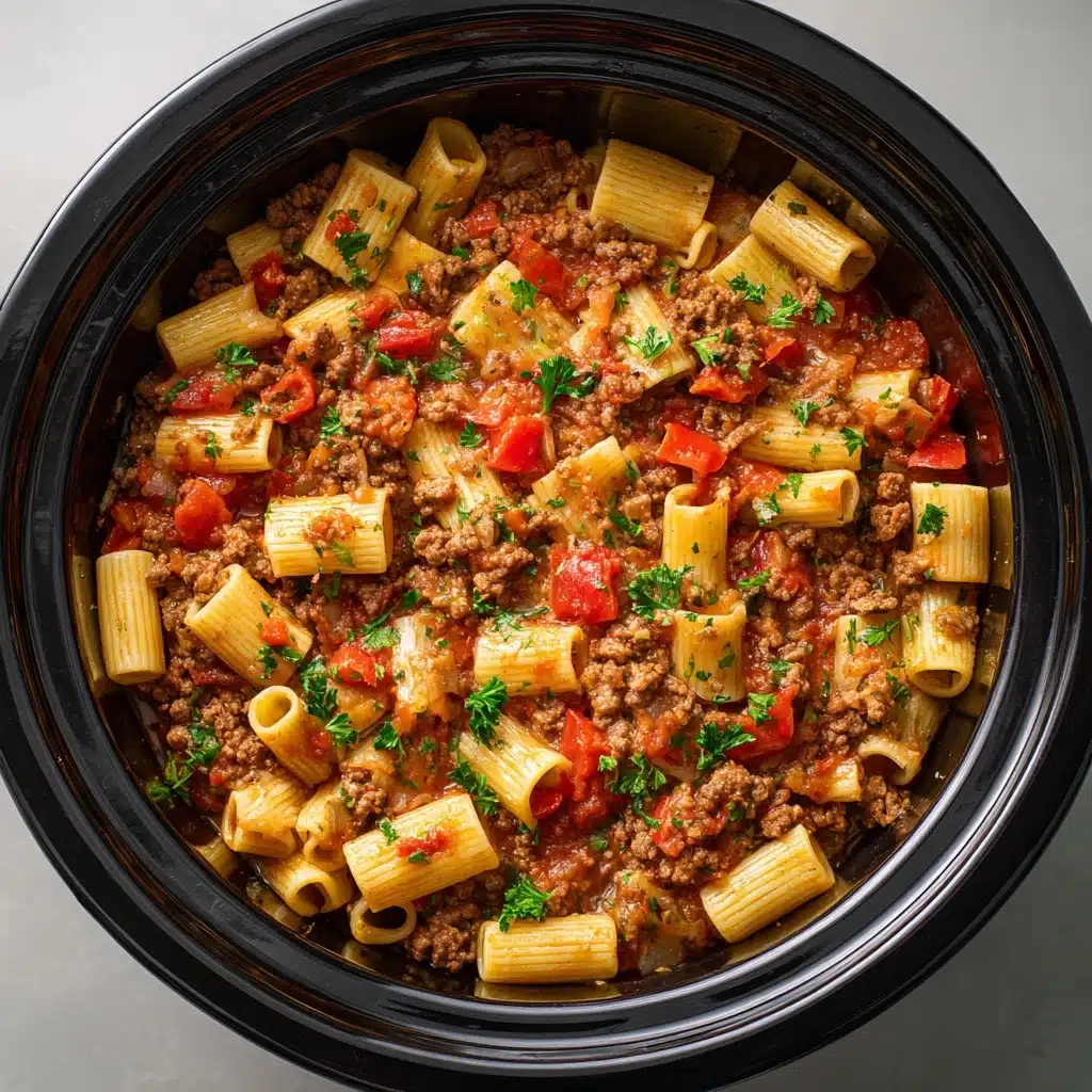 Crockpot Pasta Fagioli Recipe - Recipe Image