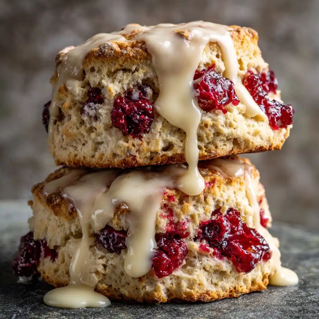 Lemon Raspberry Scones Recipe - Recipe Image