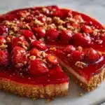 Fresh Strawberry Pie with a Pretzel-Pecan Crust Recipe