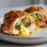 Broccoli Cheddar Stuffed Chicken Breast Recipe