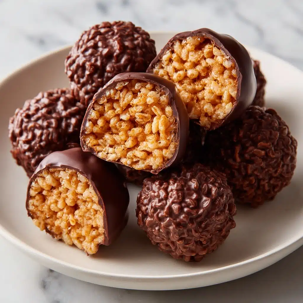 Peanut Butter Balls with Rice Krispies Recipe - Recipe Image