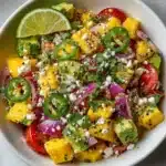 Avocado Mango Salad: Refreshing Recipe with Lime Dressing Recipe