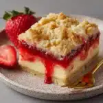 Strawberry Rhubarb Bars Recipe