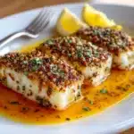 Lemon Butter Baked Cod Recipe