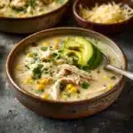 Creamy Green Enchilada Chicken Soup Recipe