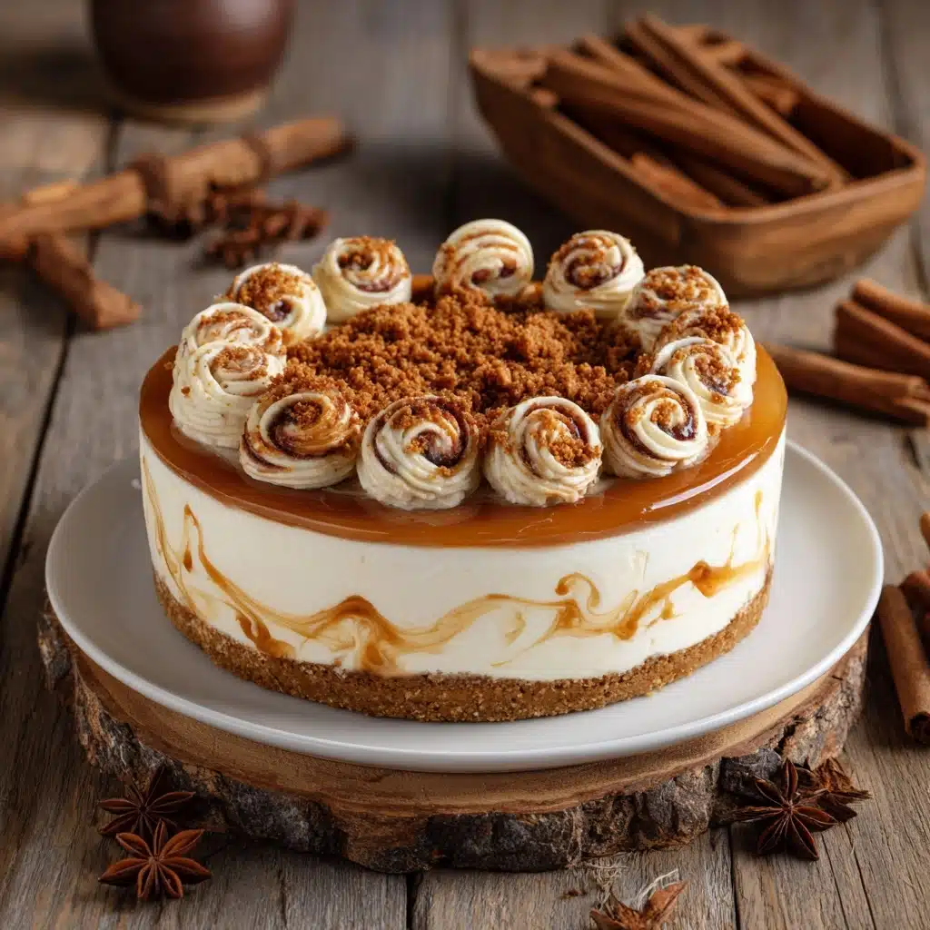 Decadent Cinnamon Roll Cheesecake Recipe