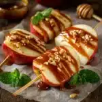 Sliced Caramel Apple Pops Recipe