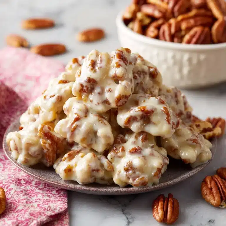 Easy Vanilla Pecan Pralines Recipe
