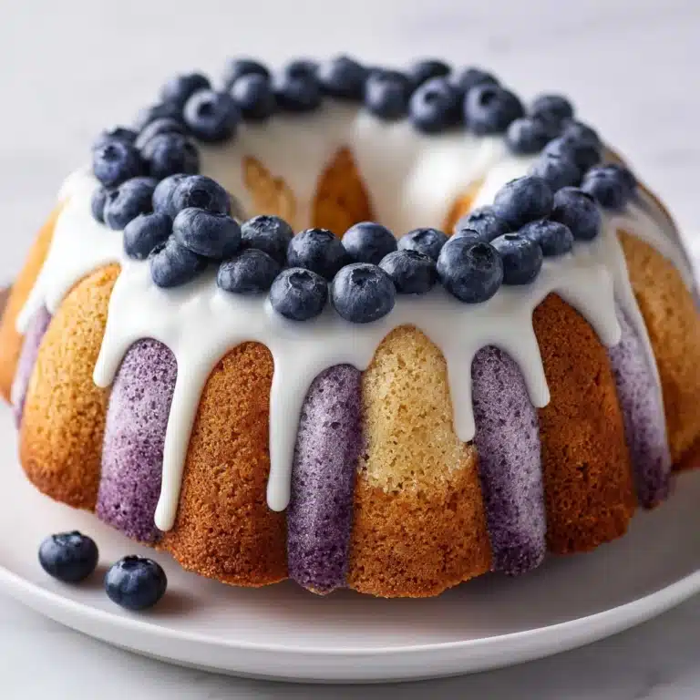 Blueberry Bundt Cake Recipe