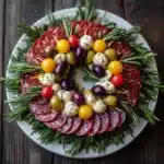 Christmas Antipasto Wreath Recipe
