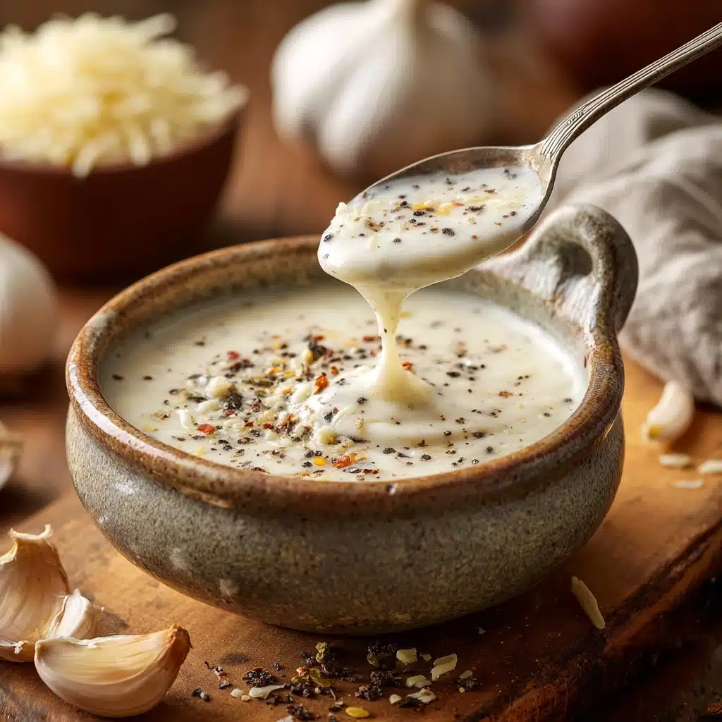 White Garlic Pizza Sauce Recipe
