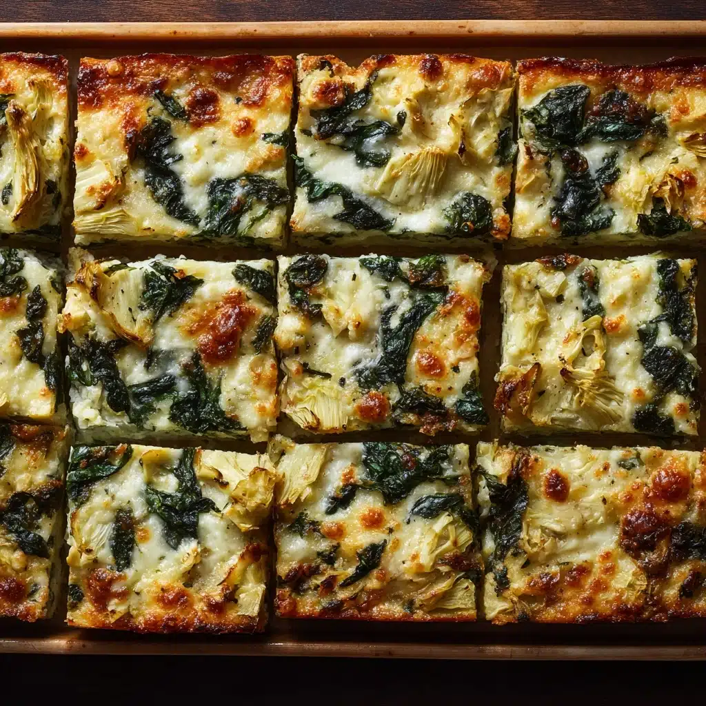Spinach & Artichoke Dip Party Squares Recipe