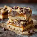 Chocolate Chip Caramel Bars Recipe
