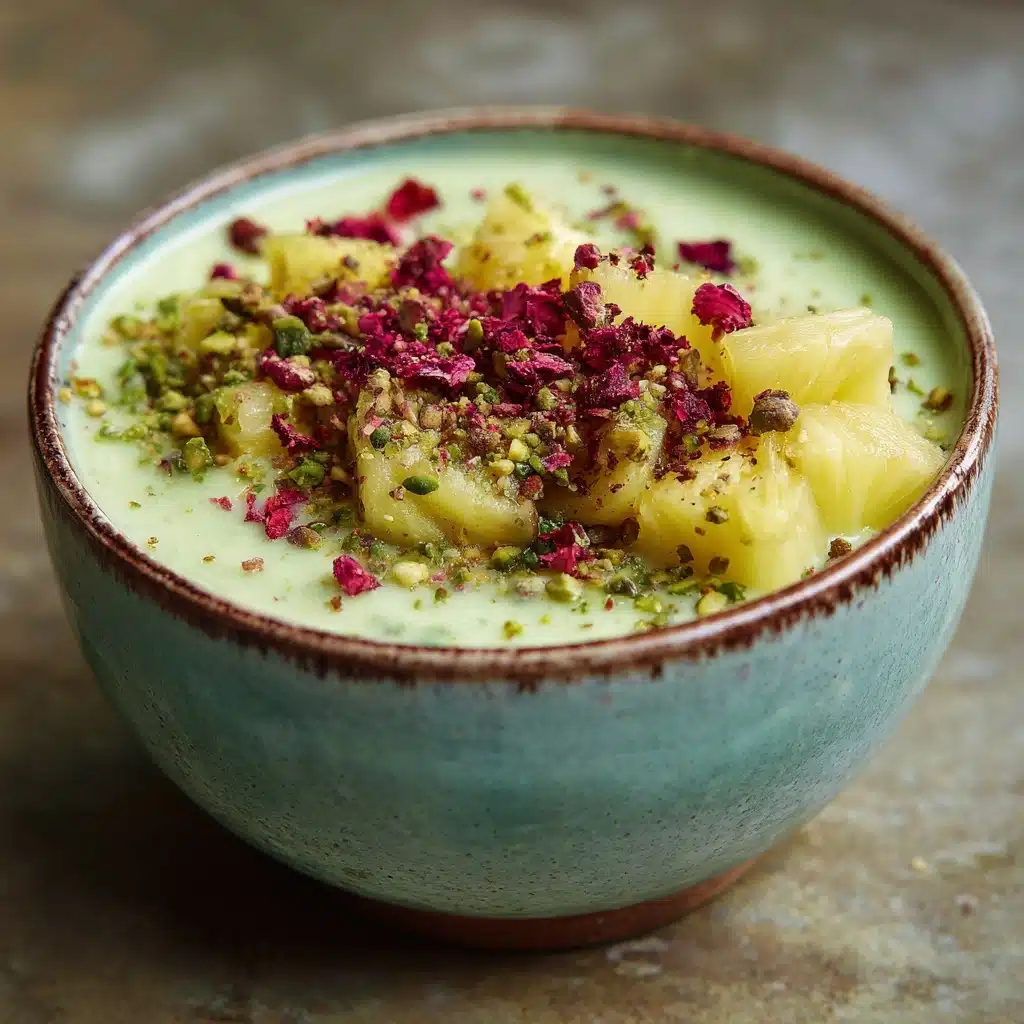 Fluffy Pistachio Pudding & Pineapple Delight Recipe