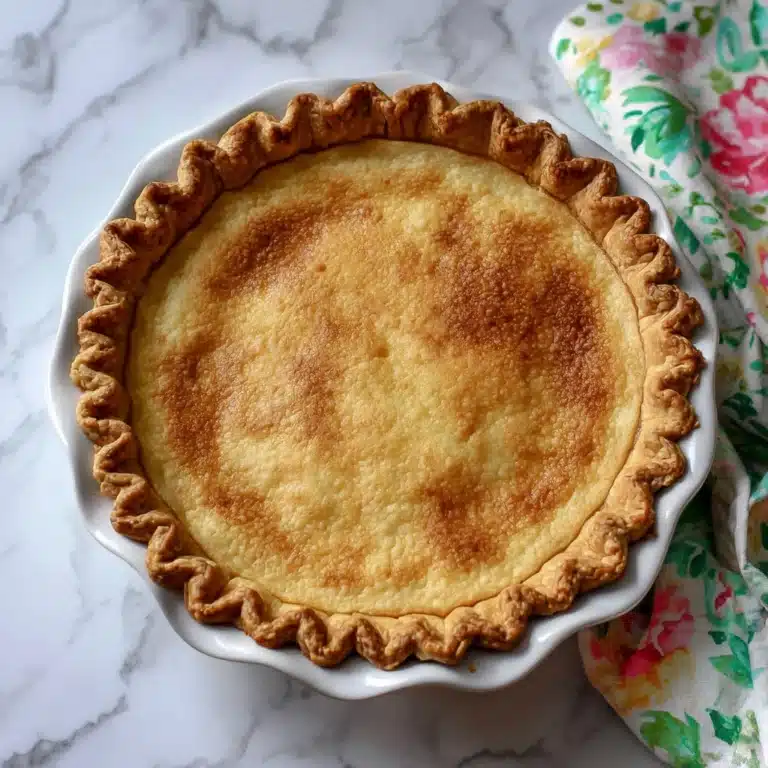 Water Pie Recipe