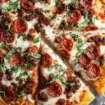 Tavern-Style Sourdough Pizza Recipe