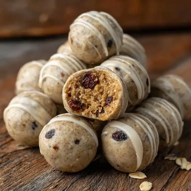 Oatmeal Raisin Cookie Protein Balls Recipe