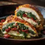 Sundried Tomato, Spinach, and Cheese Stuffed Chicken Recipe