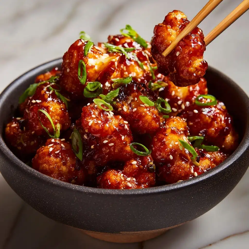 Sticky Sesame Cauliflower Recipe - Recipe Image
