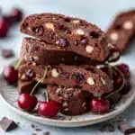 Decadent Chocolate Cherry Biscotti Recipe