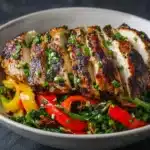Honey Mustard Glazed Chicken with Roasted Vegetables Recipe