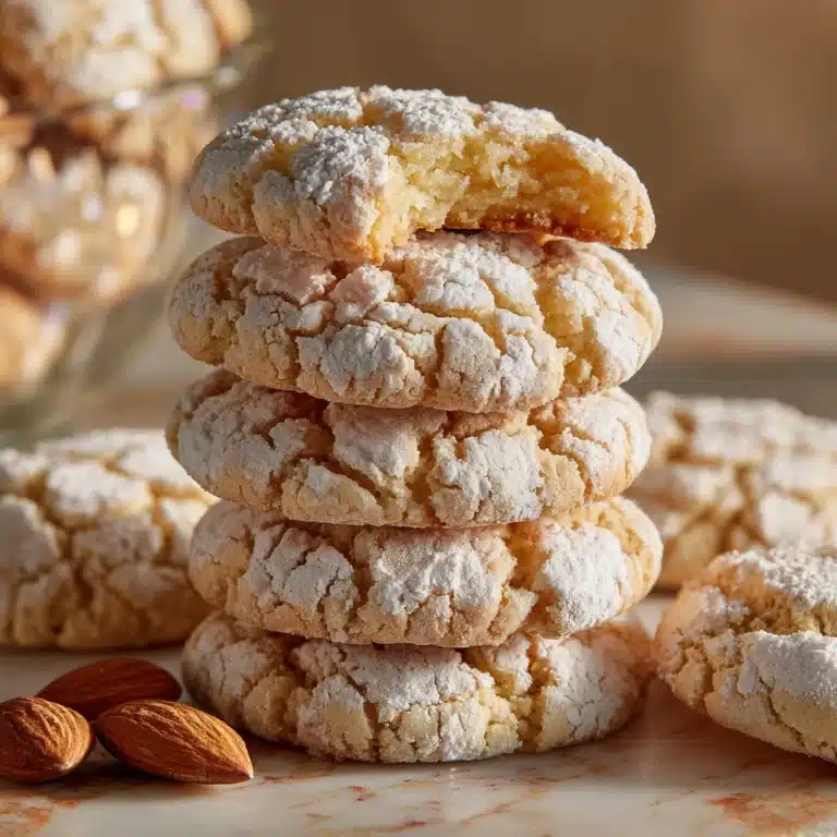 Easy Italian Almond Cookies (Amaretti) Recipe