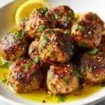 Lemon Pepper Chicken Meatballs Recipe