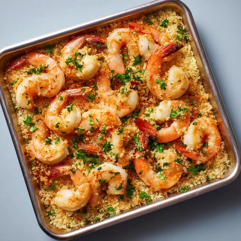 Baked Garlic Parmesan Shrimp Recipe - Recipe Image
