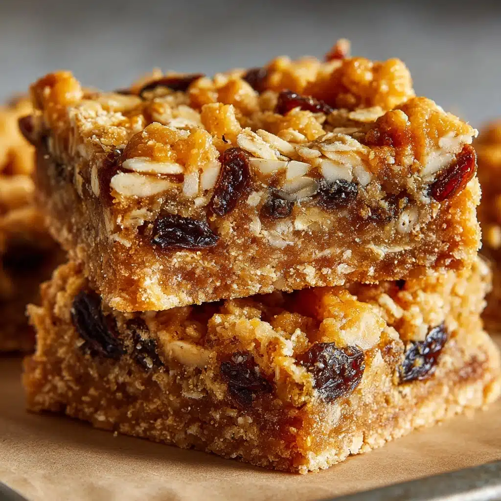 Oatmeal Raisin Cookie Bars Recipe - Recipe Image