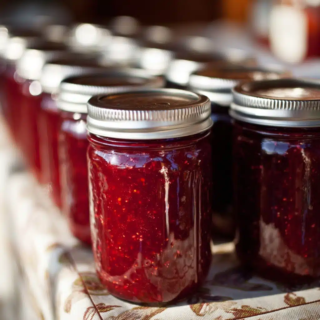 Rhubarb and Strawberry Jam Recipe - Recipe Image