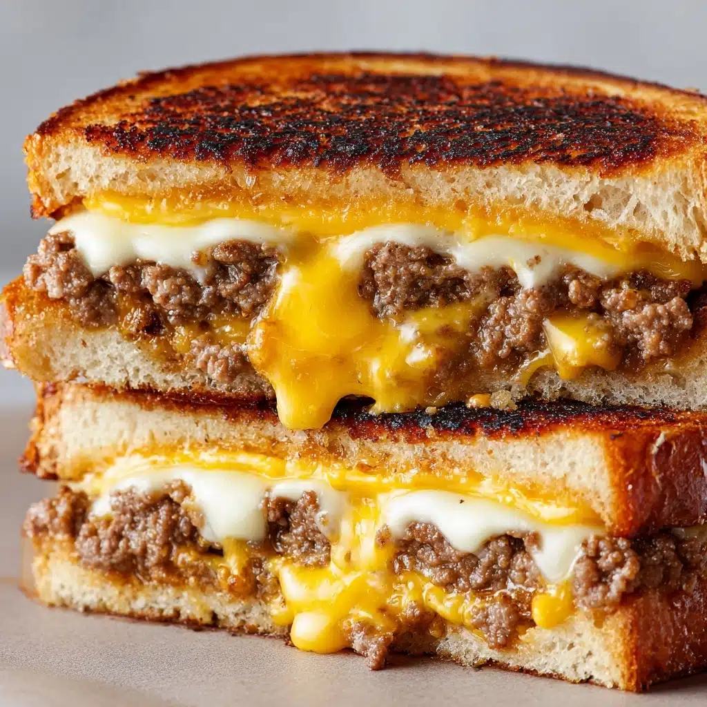 Classic Patty Melt Burger with Secret Sauce Recipe