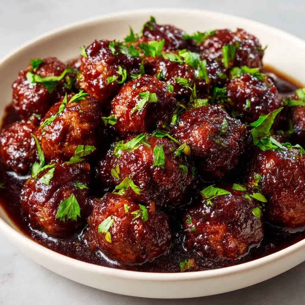 Grape Jelly Meatballs Recipe - Recipe Image