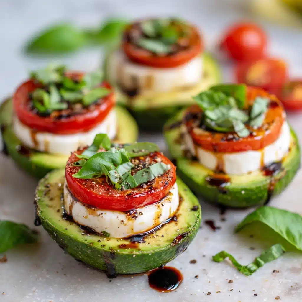 Caprese Stuffed Avocados Recipe - Recipe Image