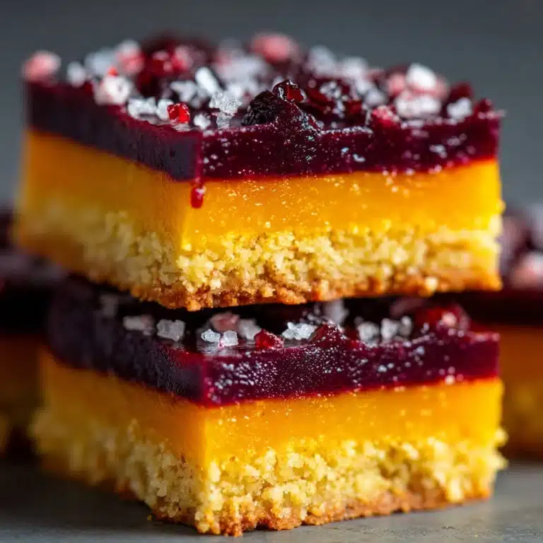 Blueberry Curd Bars Recipe