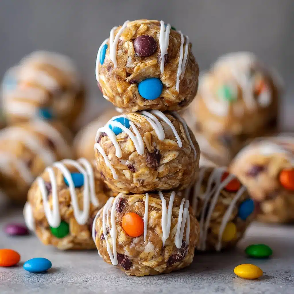 No-Bake Monster Energy Balls Recipe - Recipe Image