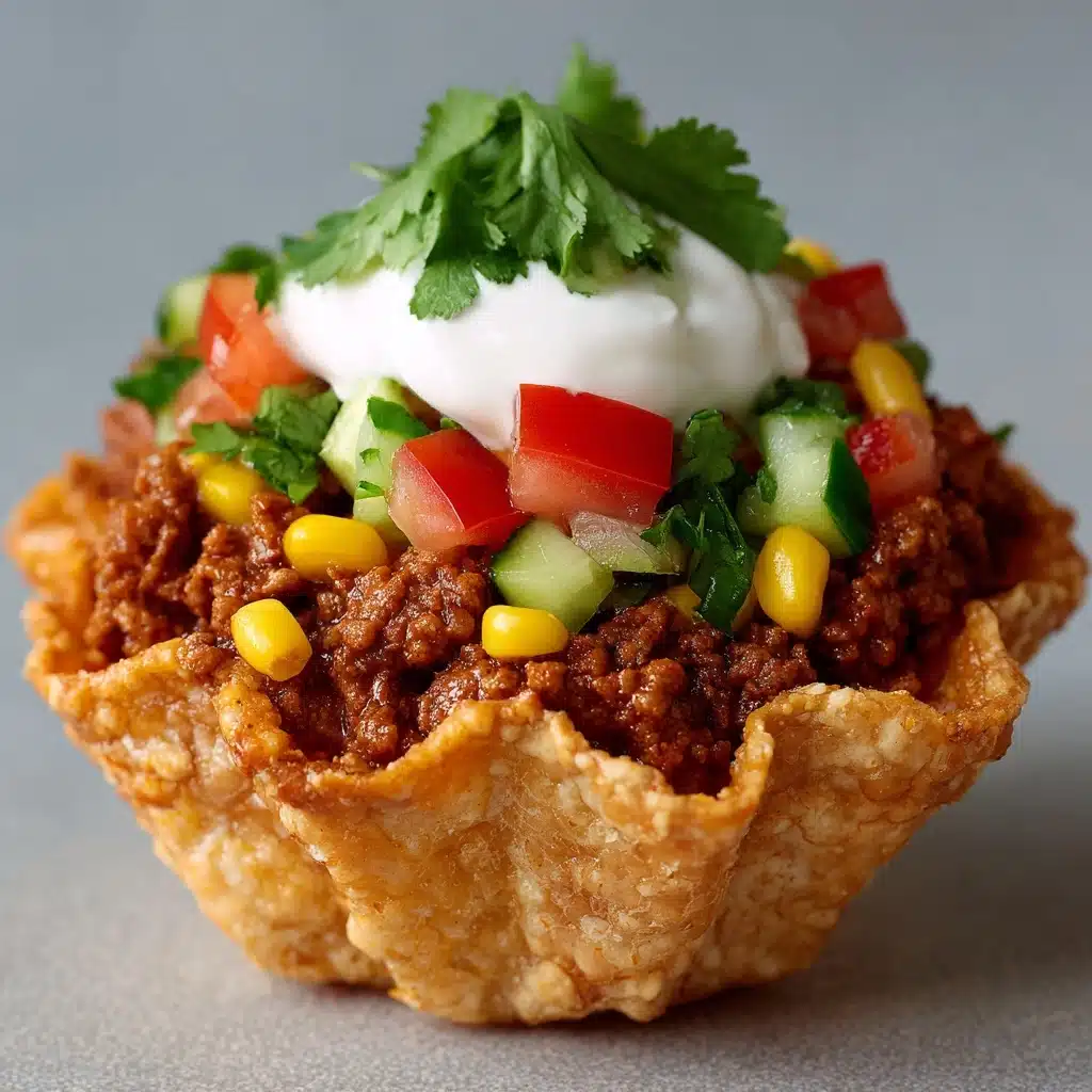 Taco Cupcakes Recipe - Recipe Image