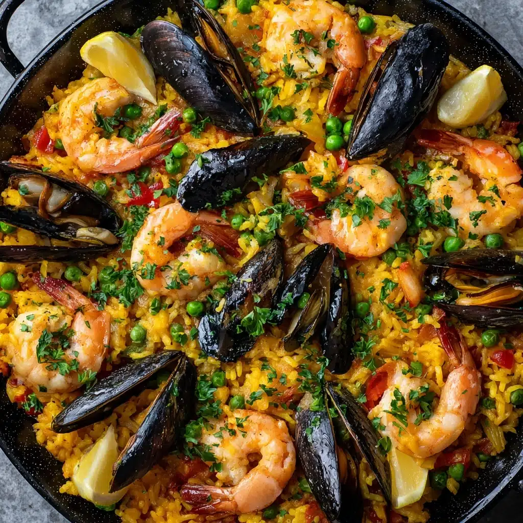 Seafood Paella Recipe - Recipe Image