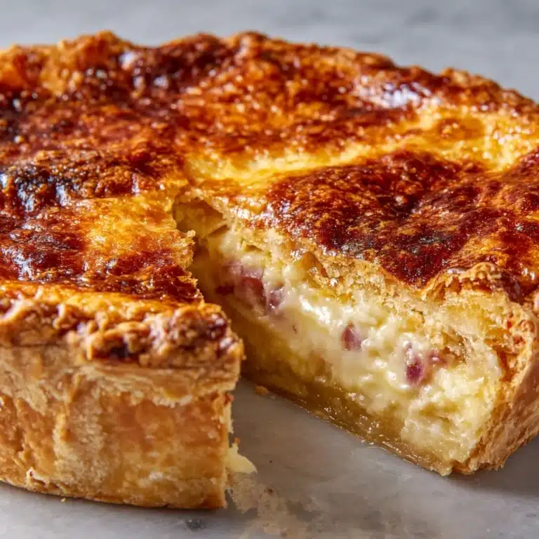 Rhubarb Sour Cream Pie Recipe