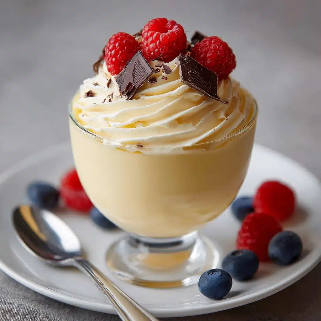 Classic French Vanilla Mousse Recipe - Recipe Image