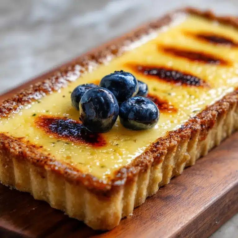 Vanilla Bean Custard Tart Recipe