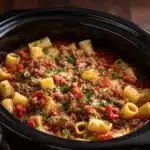 Crockpot Pasta Fagioli Recipe