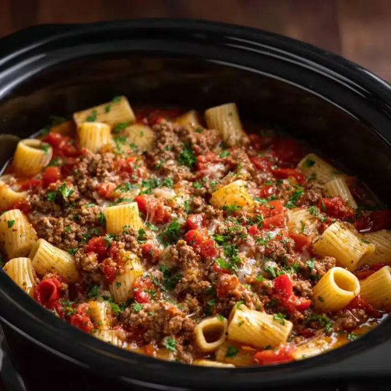 Crockpot Pasta Fagioli Recipe